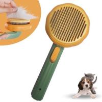 Pet Miyav® Plastik Yeşil Evcil Hayvan Bakım Fırçası