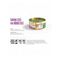 Nf Tahılsız Tavuk&Hindi Etli 85Gr Yaş Kedi Maması