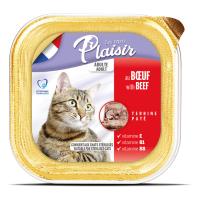 Plaisir Pate Sığır Etli 100Gr Yaş Kedi Kedi Maması